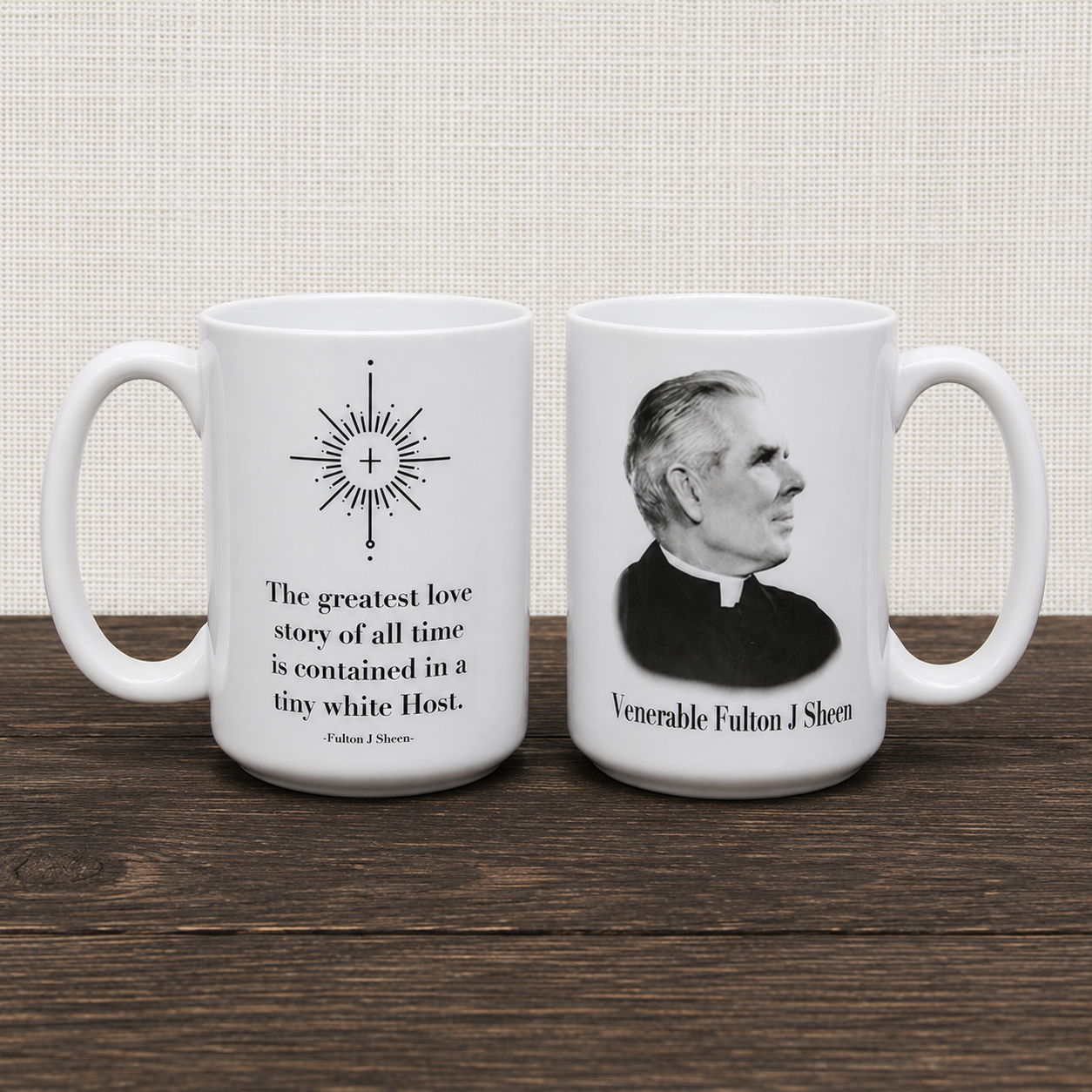 Greatest Love Story Mug- B&W