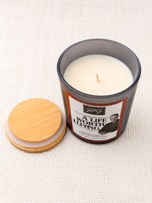 A Life Worth Living Candle