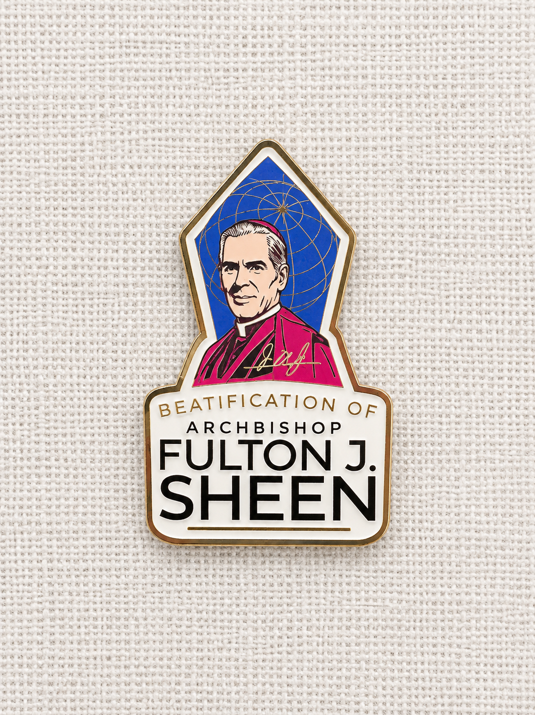 Beatification Lapel Pin