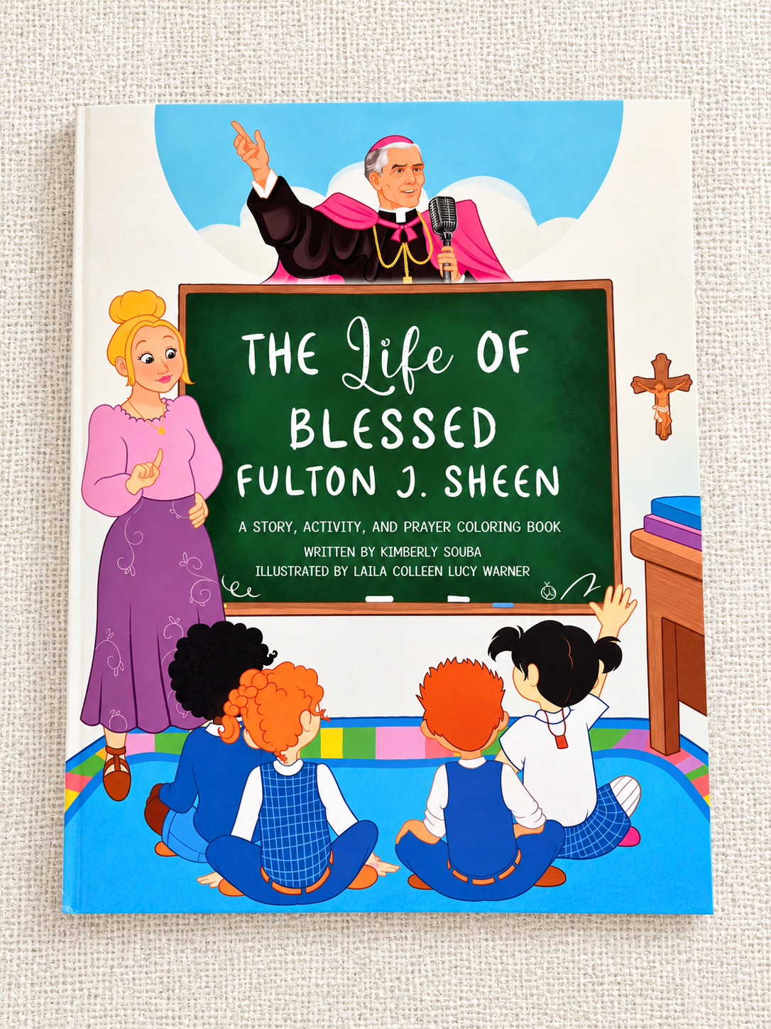 The Life of Blessed Fulton J. Sheen Coloring Book