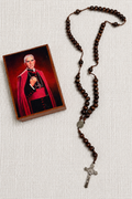 Sheen Full Body Rosary Box With Rosary