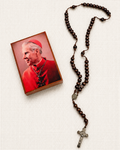 Sheen Profile Rosary Box With Rosary