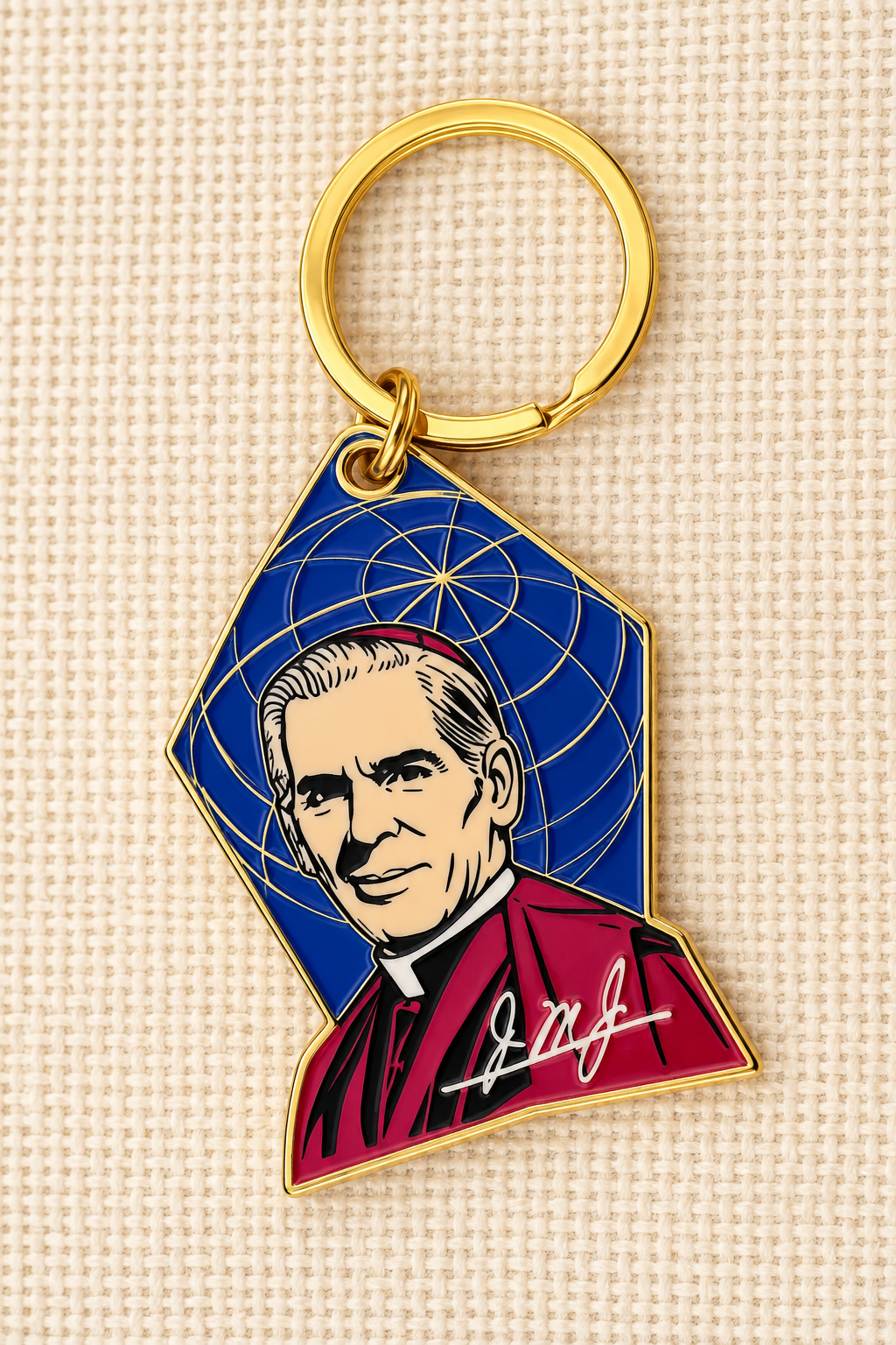 Commemorative Sheen Keychain