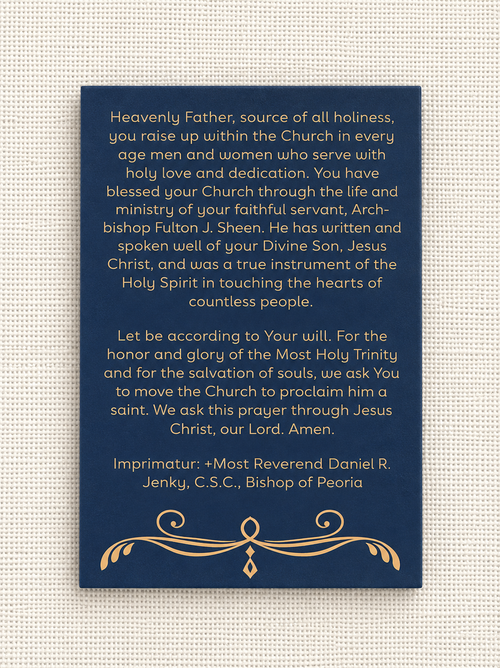 25 Pack Sheen Prayer Cards
