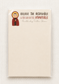 Believe Sheen Notepad