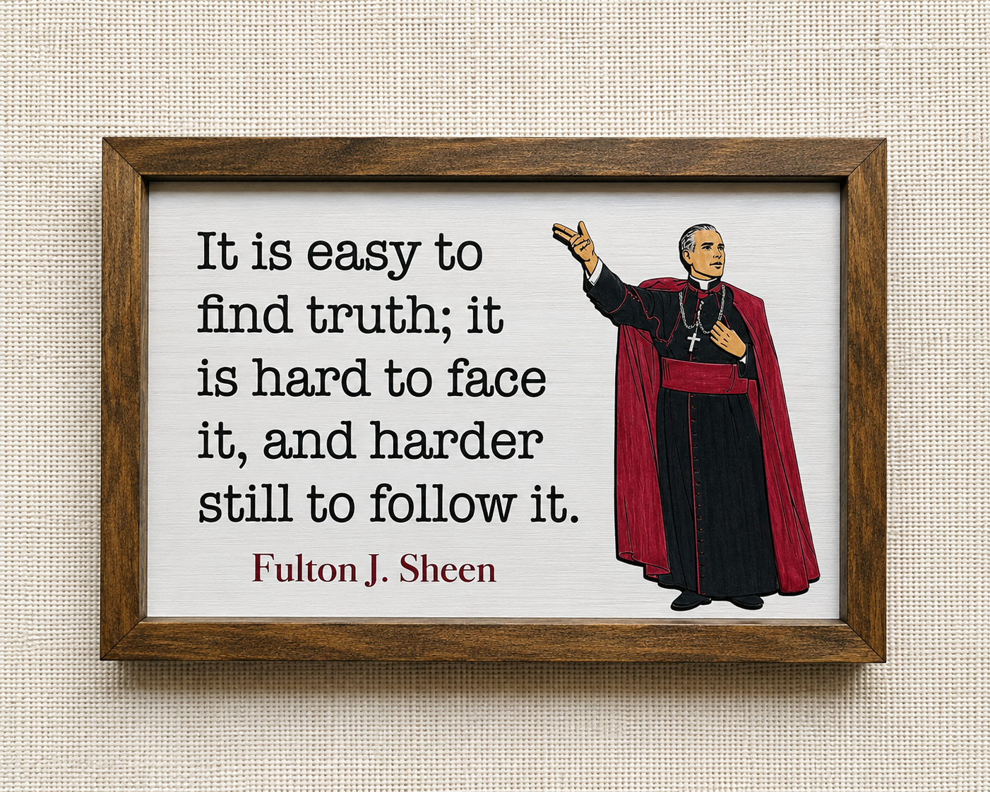 Trust Sheen Plaque